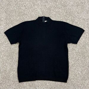 Vintage San Remo Mock Neck Knit Sweater Women's M